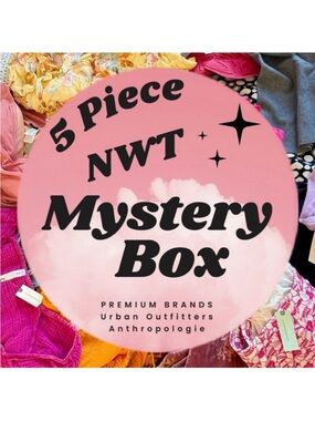 5 Piece NWT Mystery Box Anthropologie Urban Outfitters J Crew Boutique Reseller